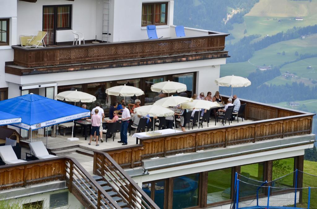 Ehrenbachhoehe On Top Of The Mountain Kitzbuhel Exterior photo